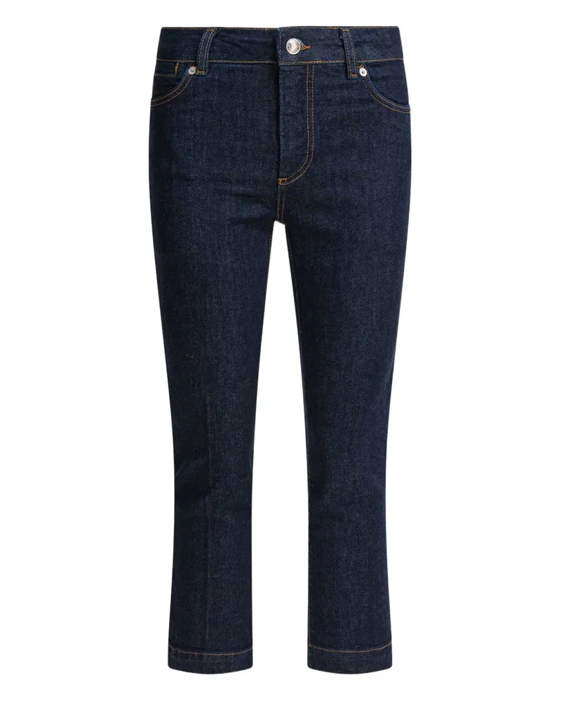 SPORTMAX Jeans mit aufgesetzter Tasche - Blau Blau