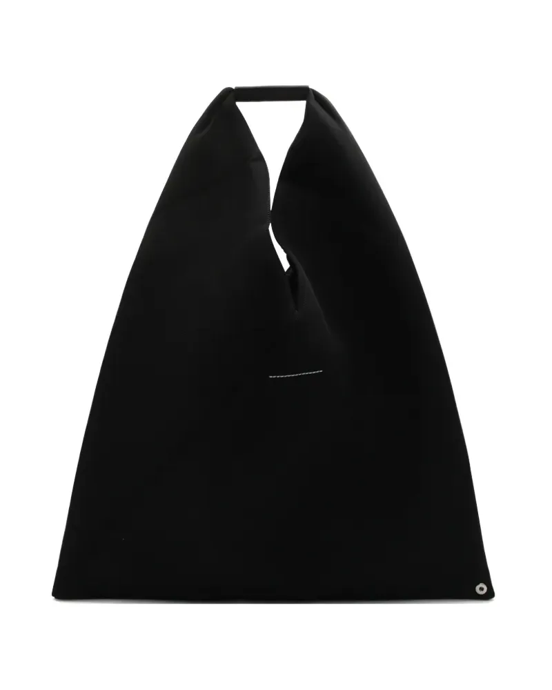 Maison Margiela triangular handle tote bag - Schwarz Schwarz