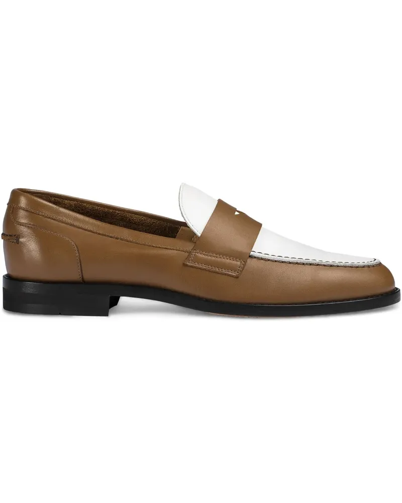Doucal´s Loafer aus Leder - Braun Braun