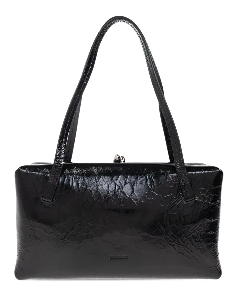 Jil Sander Handtasche aus Leder - Schwarz Schwarz