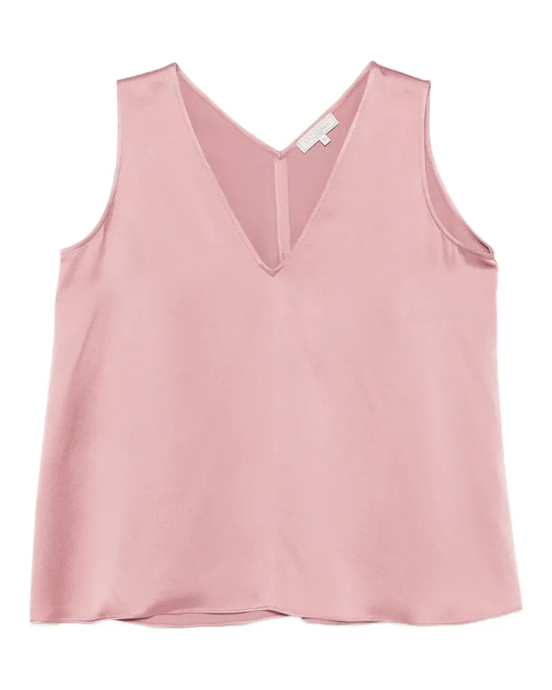 Antonelli Firenze Bergamo V-neck top - Rosa Rosa