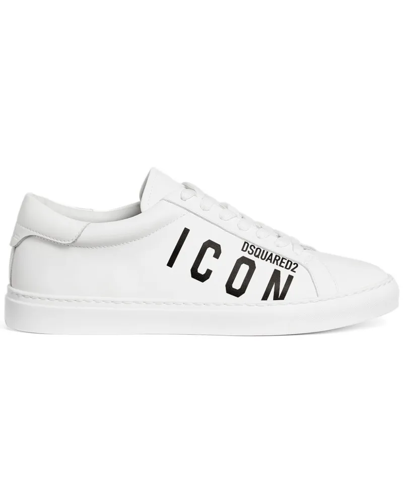 Dsquared2 Icon Sneakers - Weiß Weiß