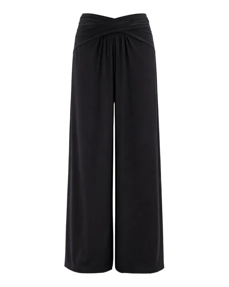 Amazuìn wide-leg trousers - Schwarz Schwarz