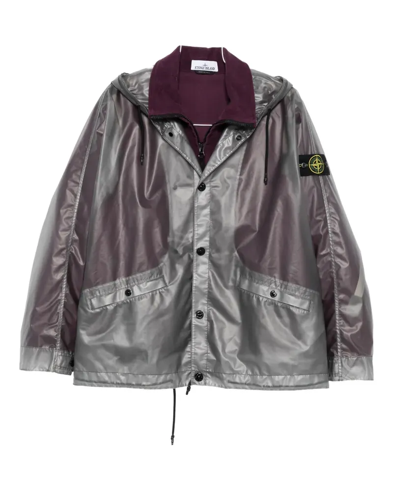Stone Island translucent layered jacket - Grau Grau