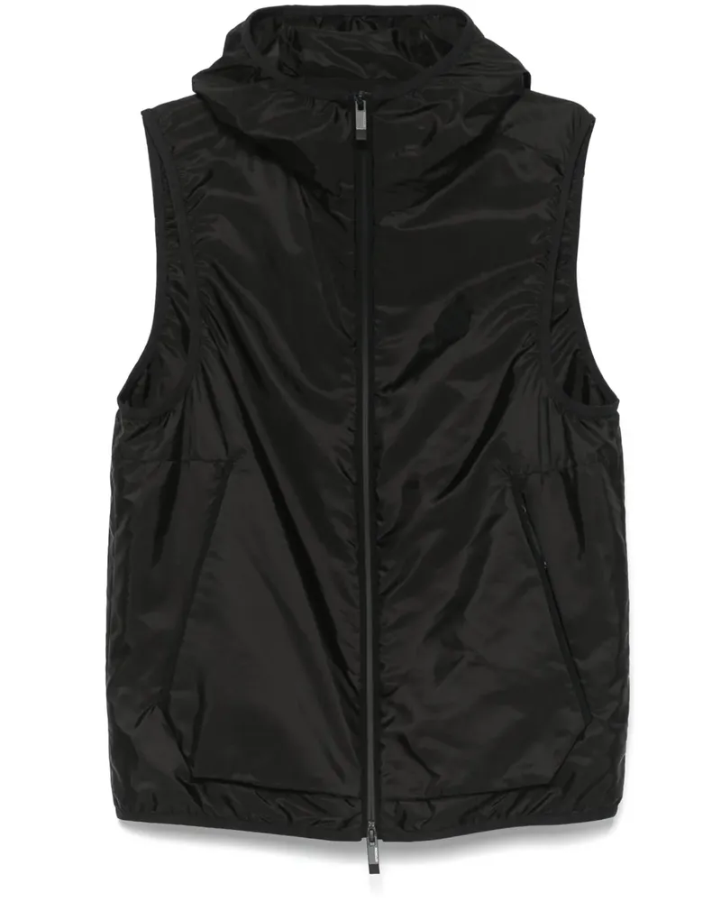 Moncler Moretan Weste - Schwarz Schwarz