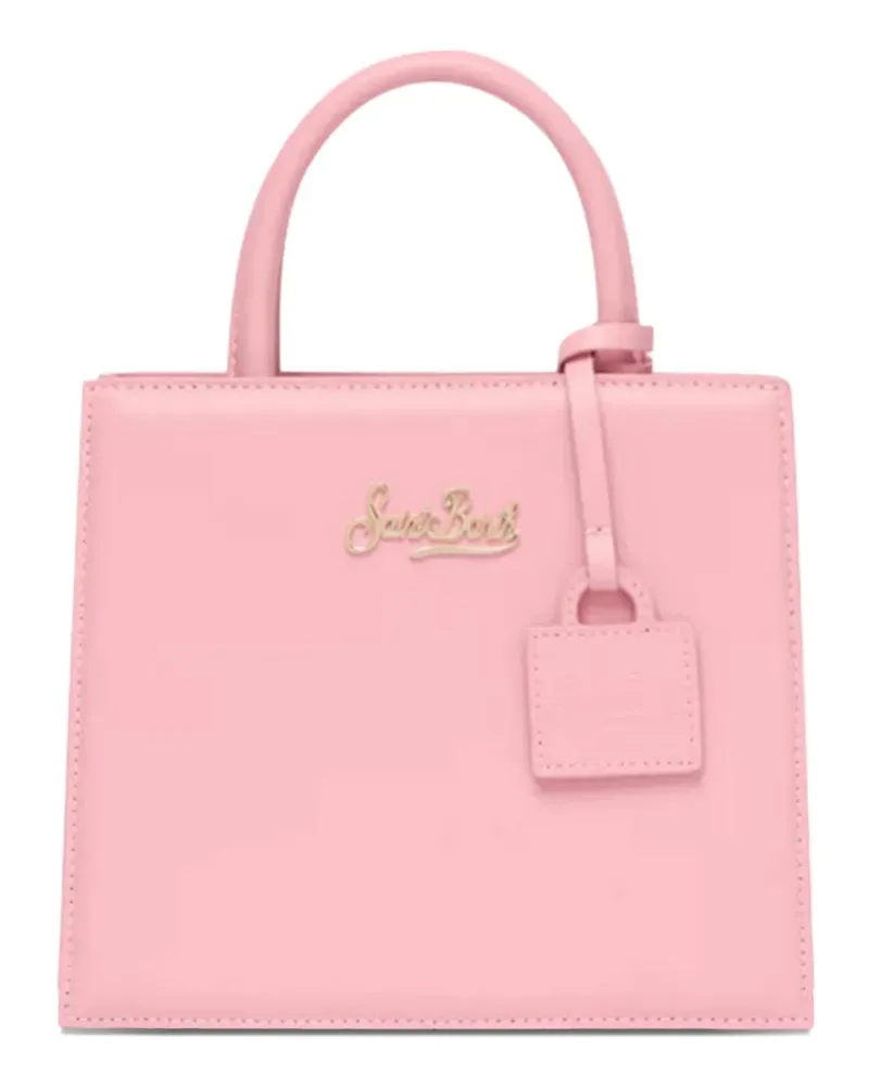 MC2 Saint Barth logo-detail mini bag - Rosa Rosa