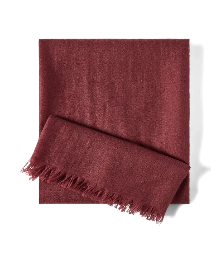 Brunello Cucinelli cashmere and silk scarf - Rot Rot