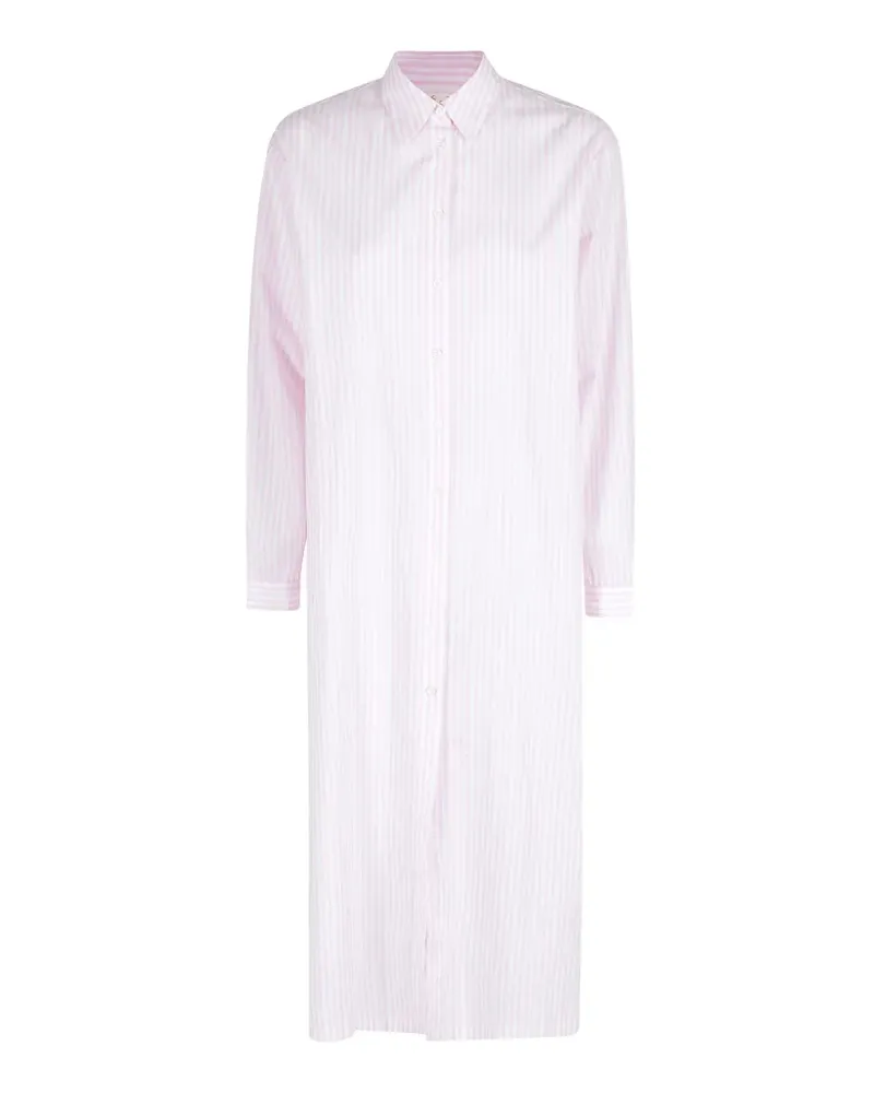 MC2 Saint Barth Adeline striped maxi dress - Weiß Weiß