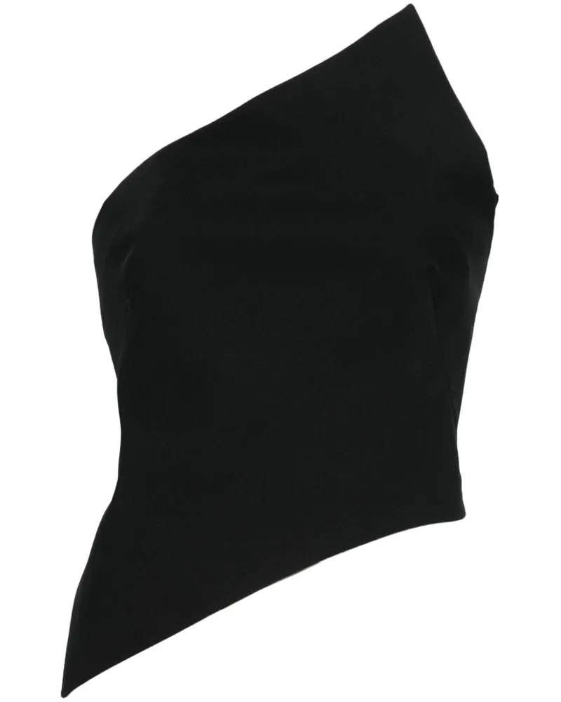 Alexander Wang Asymmetrisches Top - Schwarz Schwarz