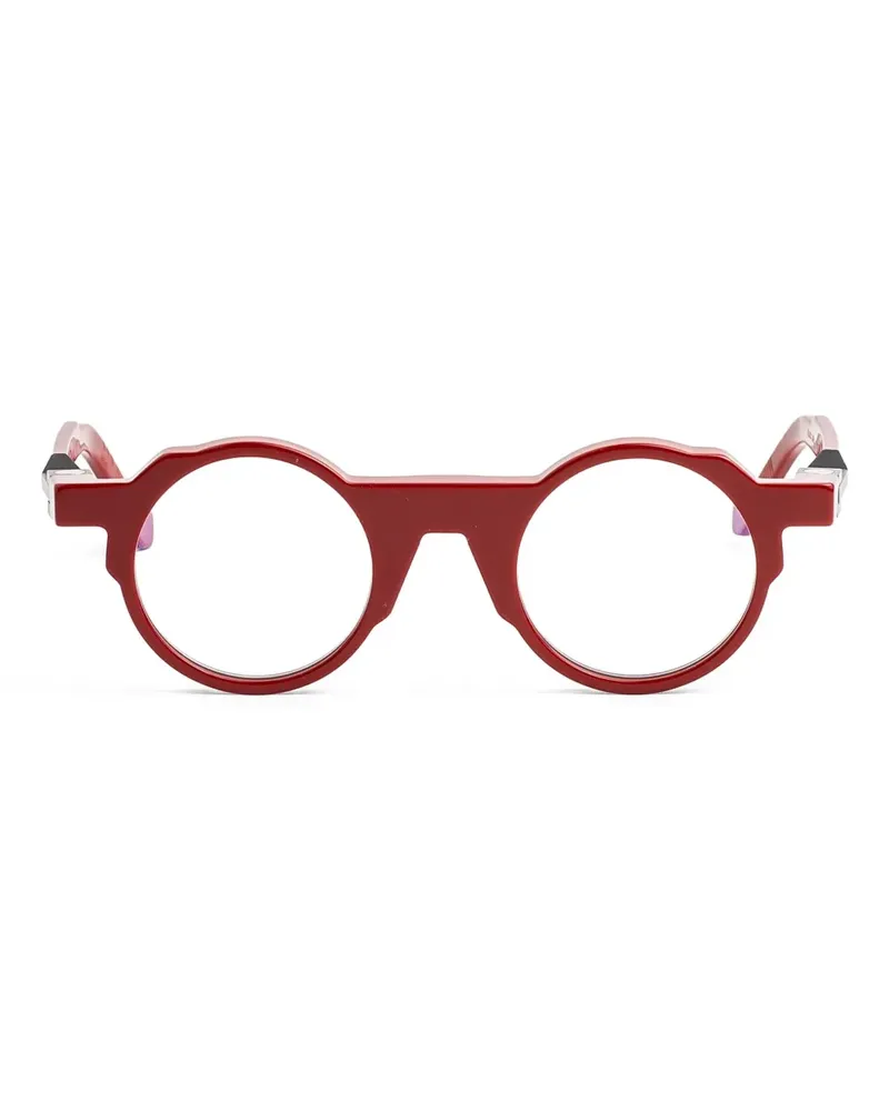 VAVA EYEWEAR Brille mit rundem Gestell - Rot Rot