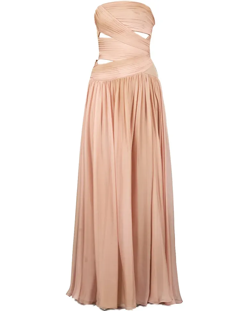 Elie Saab Abendkleid mit Print - Rosa Rosa