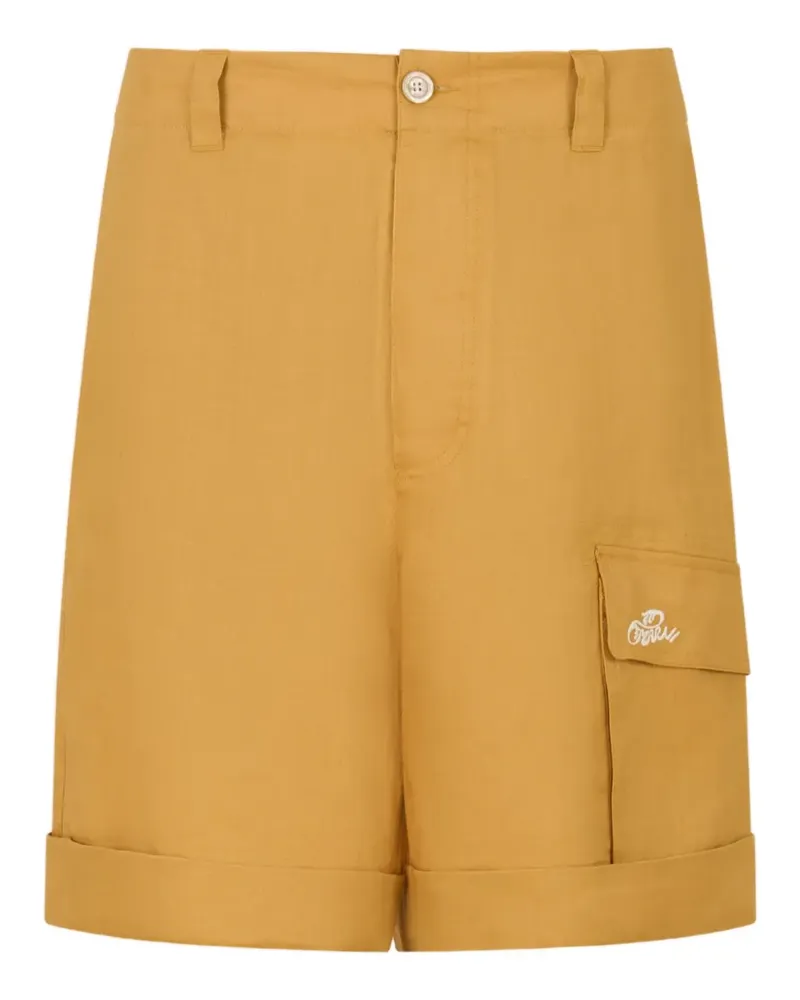 Marni Bestickte Shorts - Gelb Gelb