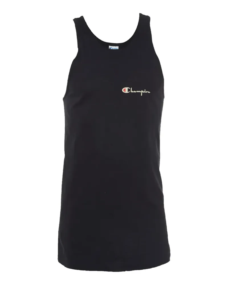 Champion Active logo-print tank top - Schwarz Schwarz