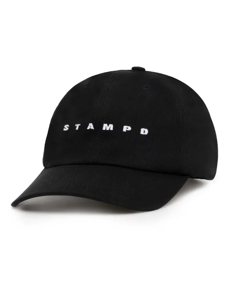 Stampd embroidered baseball cap - Schwarz Schwarz