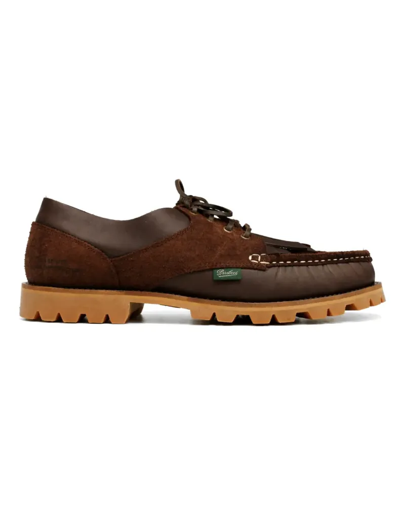 Paraboot Derby-Schuhe mit Fransen - Braun Braun
