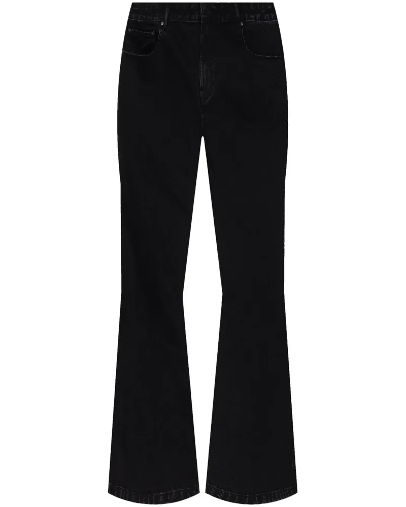 Entire Studios Jeans mit ausgestelltem Bein - Schwarz Schwarz