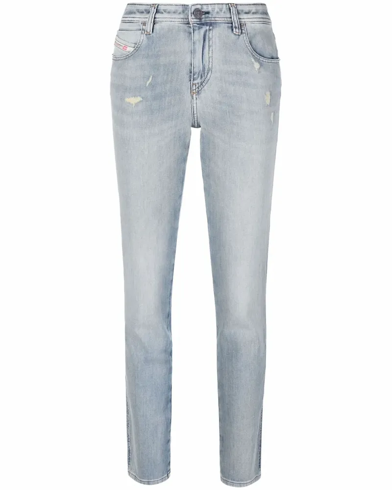 Diesel 2015 Babhila Skinny-Jeans - Blau Blau