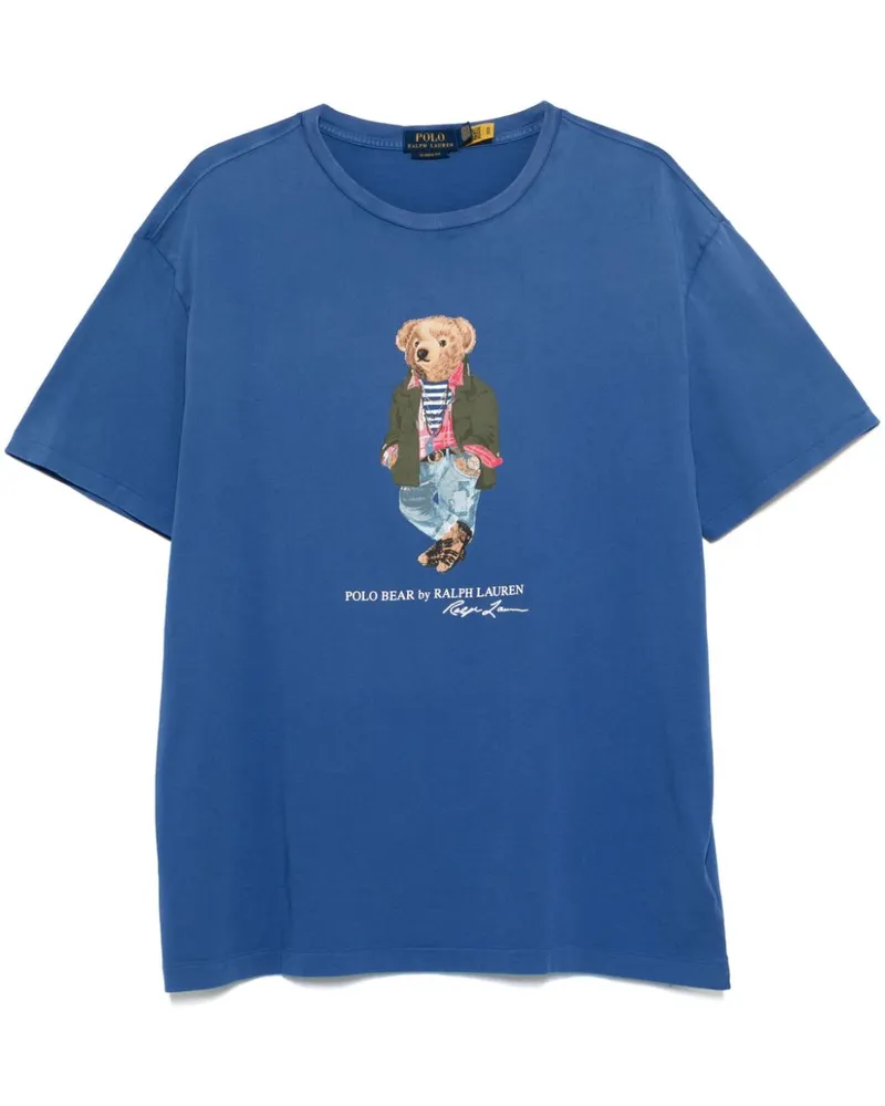 Ralph Lauren Polo Bear T-Shirt Blau