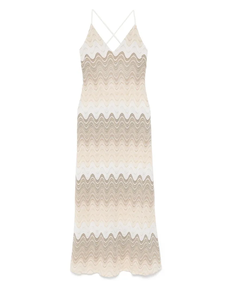 MC2 Saint Barth Eydis Maxikleid - Nude Nude