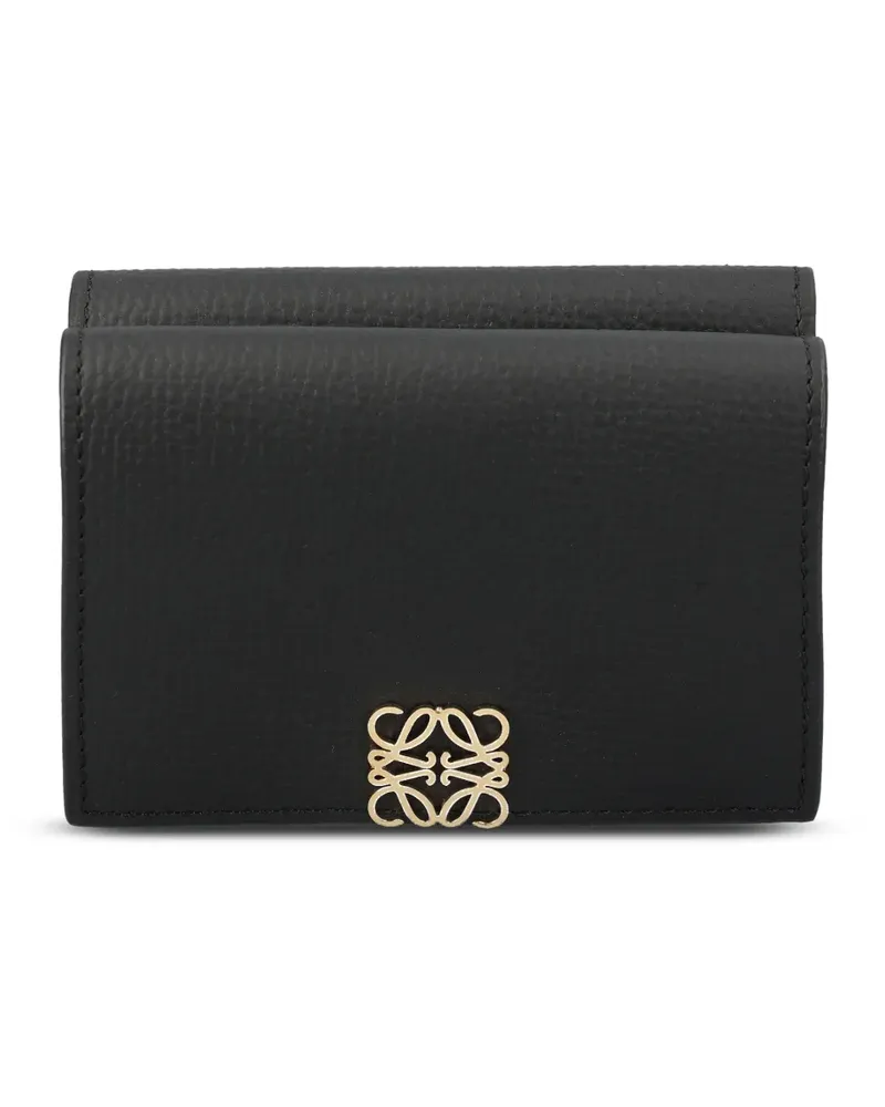 Loewe Anagram Trifold leather wallet - Schwarz Schwarz