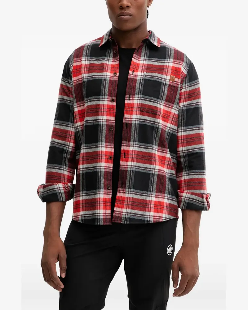 Mammut Hemd mit Karomuster - Rot Rot
