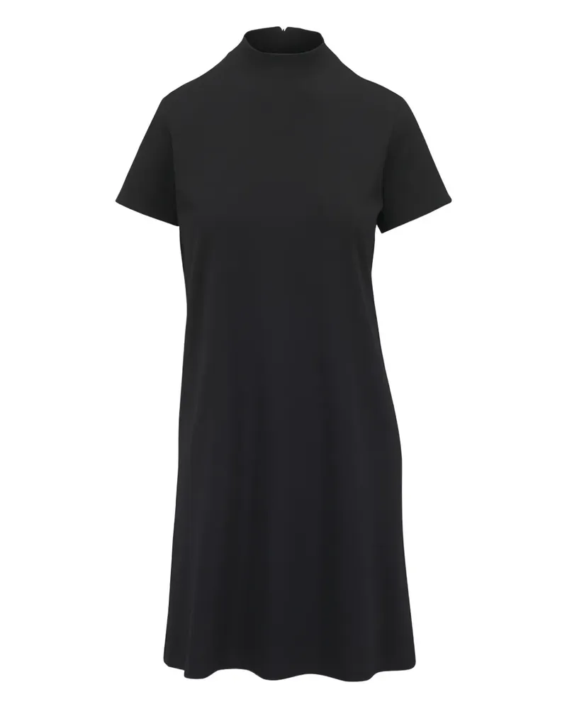 Peter Cohen Kurzärmeliges Minikleid - Schwarz Schwarz