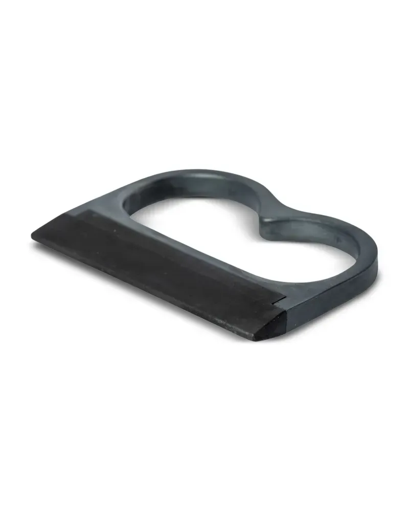 Parts Of Four Plate Double Pyroid Ring aus Sterlingsilber und Bronze - Schwarz Schwarz