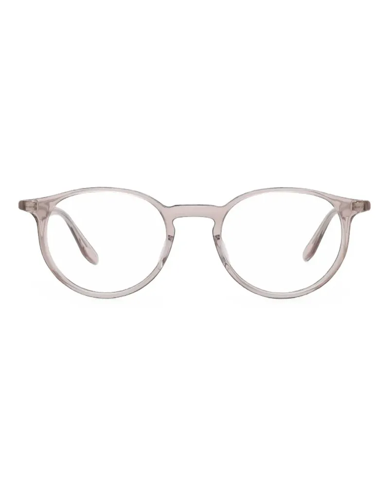 Barton Perreira Norton round-frame glasses - Nude Nude
