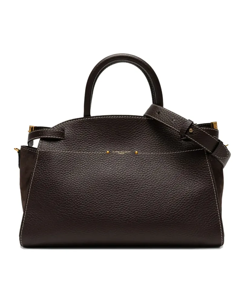 Gianni Chiarini Farah Tote Bag aus Maxi-Leder - Braun Braun