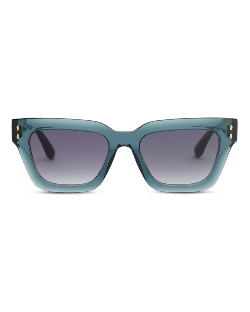 Isabel Marant Carmy-GD Sonnenbrille mit eckigem Gestell - Blau Blau