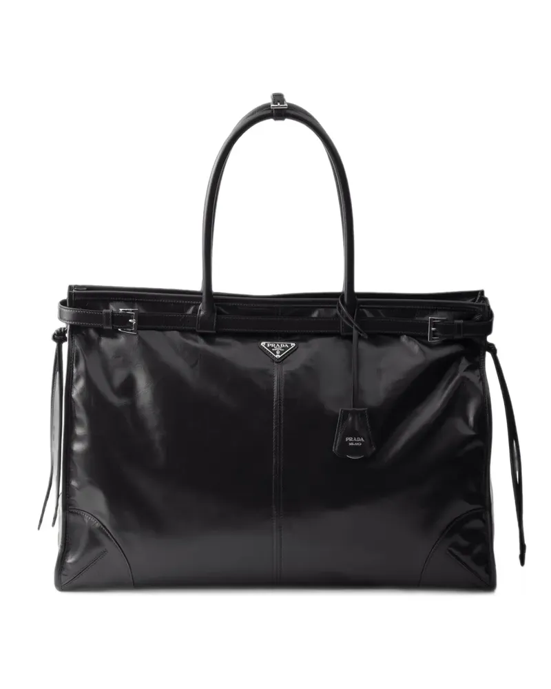 Prada Bonnie Tote Bag - Schwarz Schwarz