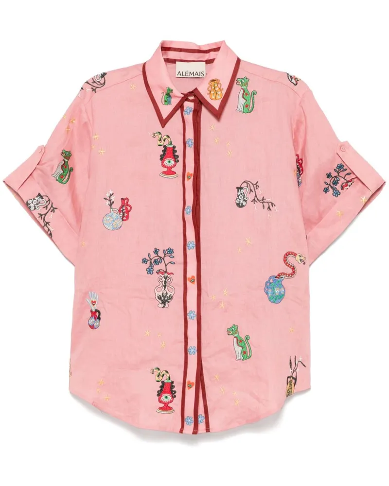 ALEMAIS Timmy Hemd - Rosa Rosa