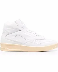 Jil Sander Basket Hi Sneakers Weiß