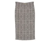 Rock mit Python-Print - Nude