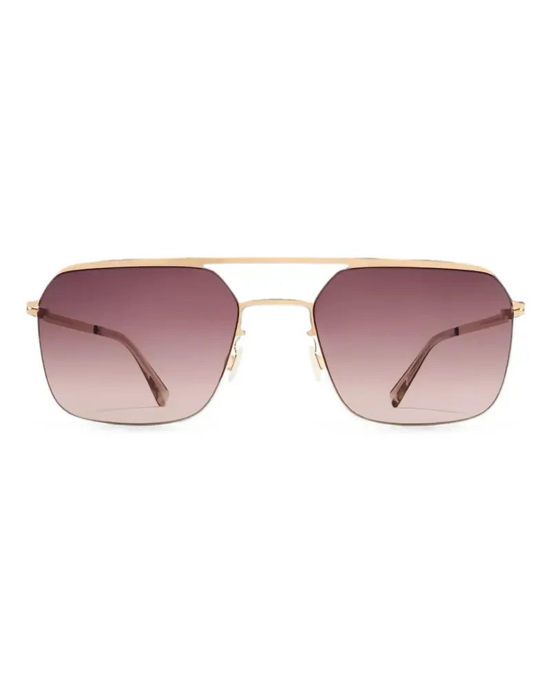 Mykita Alister double-bridge sunglasses - Gold Gold