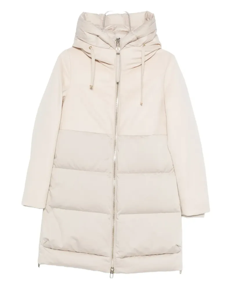 DUNO zip-fastening coat - Nude Nude