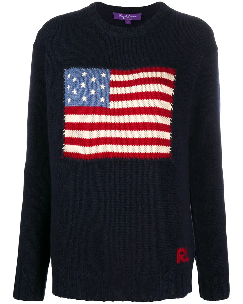 Ralph Lauren Pullover mit Logo - Blau Blau