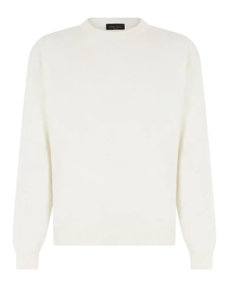 Roberto Collina ribbed-trim sweater - Nude Nude