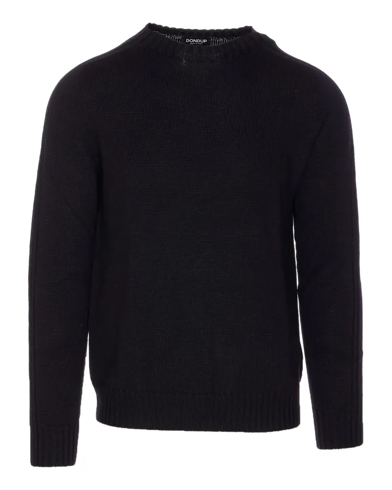 Dondup Pullover mit Rundhalsausschnitt - Schwarz Schwarz