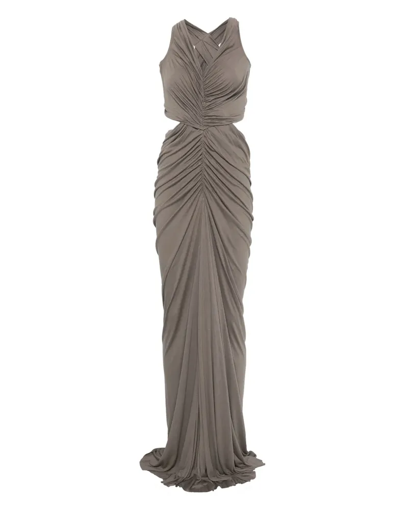 Rick Owens Lilies Poppy Abendkleid - Grau Grau