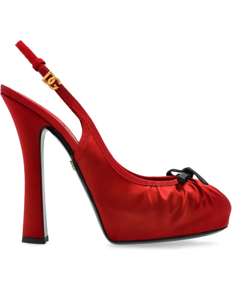 Dolce & Gabbana Ballerinas 105mm - Rot Rot