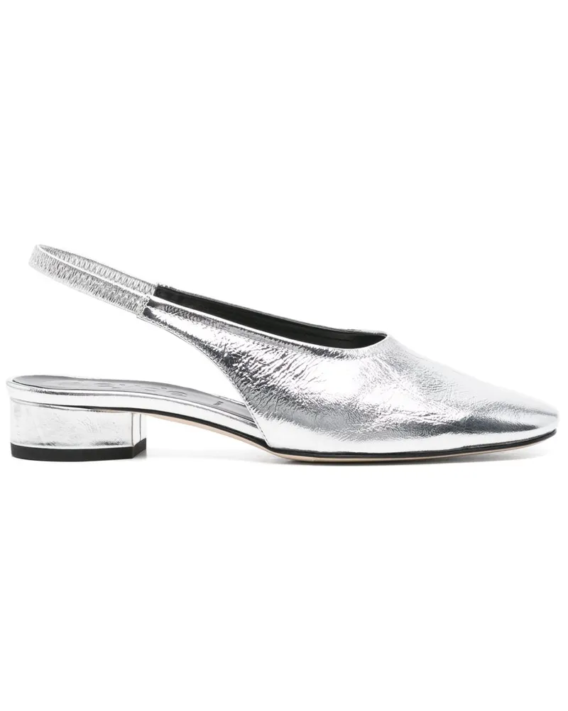 aeyde Dua Ballerinas - Silber Silber