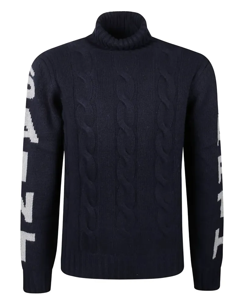 MC2 Saint Barth cable-knit sweater - Blau Blau
