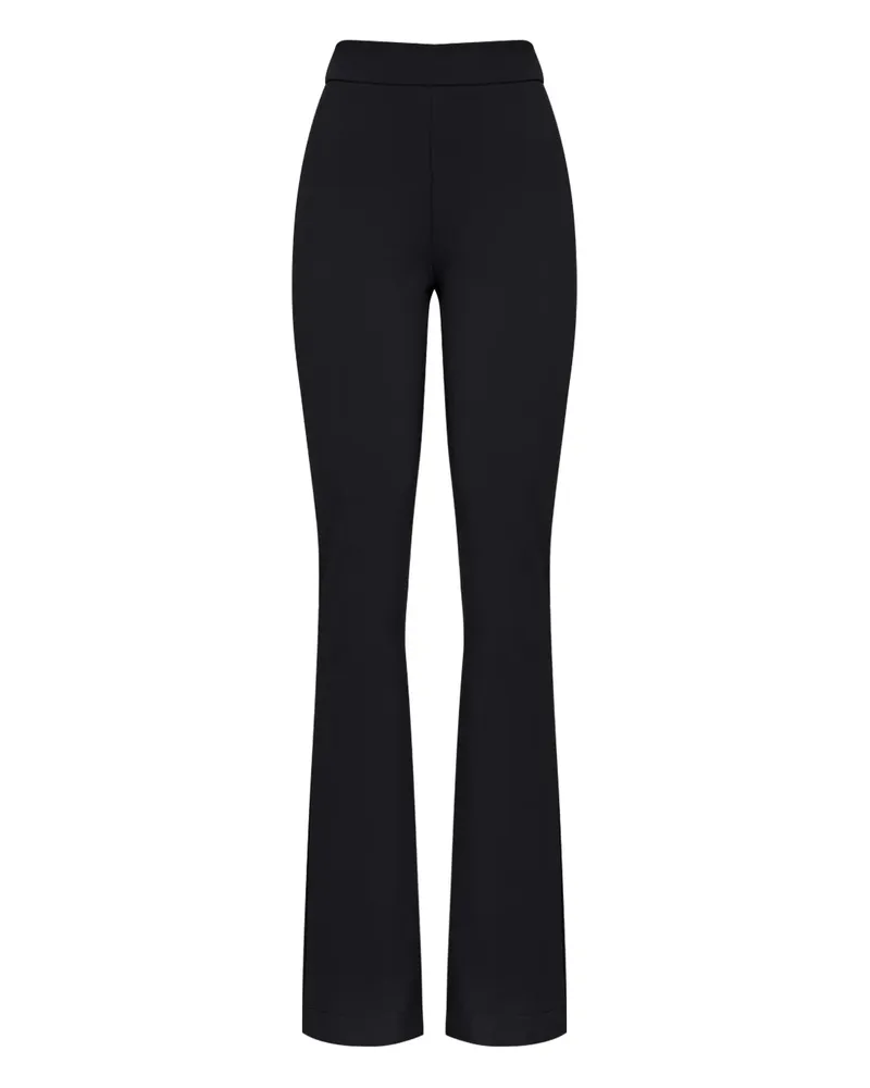 Gloria Coelho Ausgestellte Hose - Schwarz Schwarz