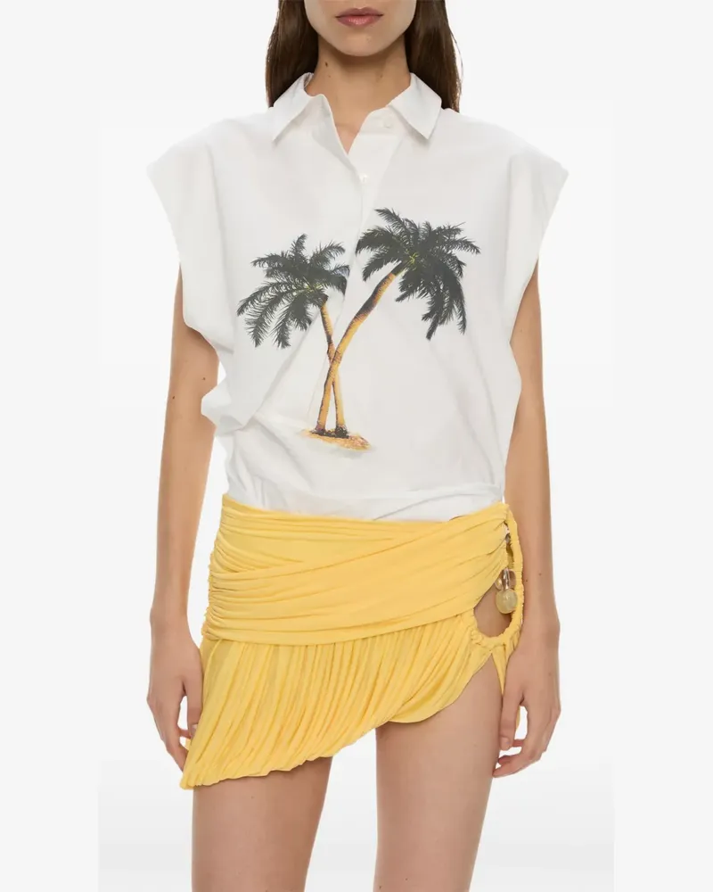 Christopher Esber Bubble Bar Minirock - Gelb Gelb