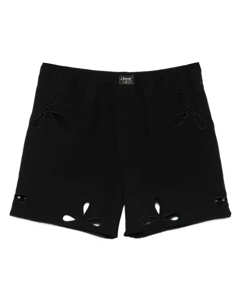 COPERNI Petal Shorts mit Cut-Out - BLACK Black