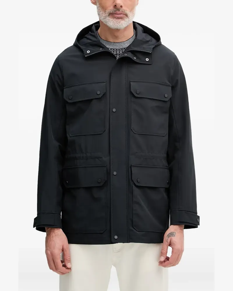 Armani Exchange Kapuzenjacke mit Taschen - Blau Blau