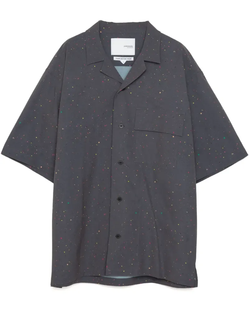Yoshio Kubo Stardust Hemd - Grau Grau