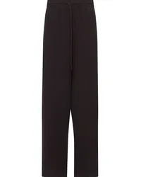 Maison Margiela Hose mit weitem Bein Schwarz