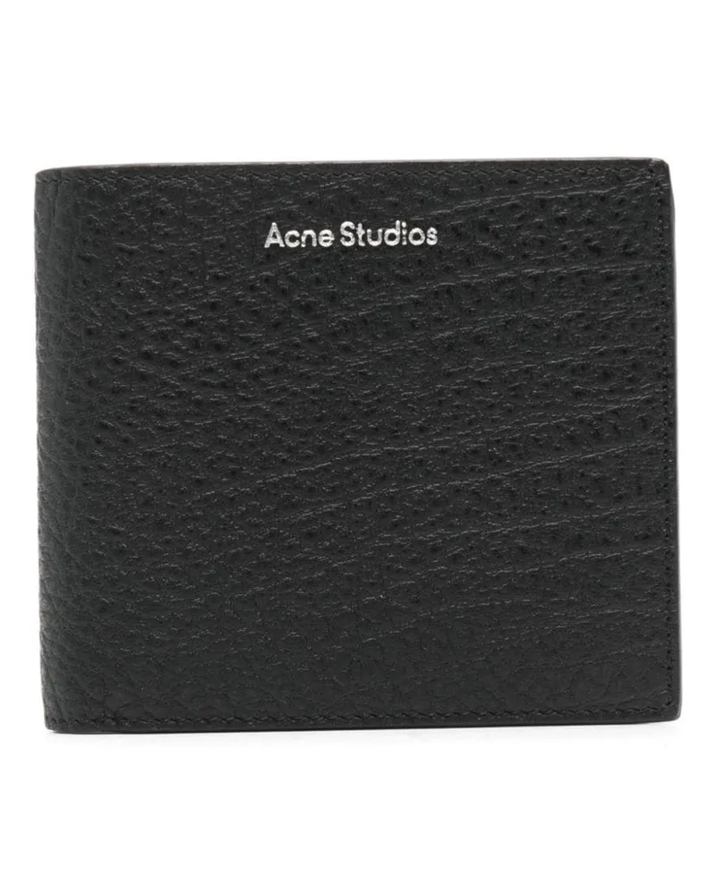 Acne Studios Faltbares Portemonnaie - Schwarz Schwarz